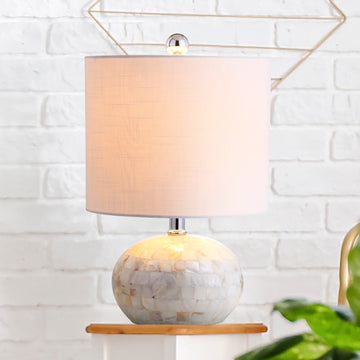 Wilson 16" Seashell LED Table Lamp - JONATHAN Y